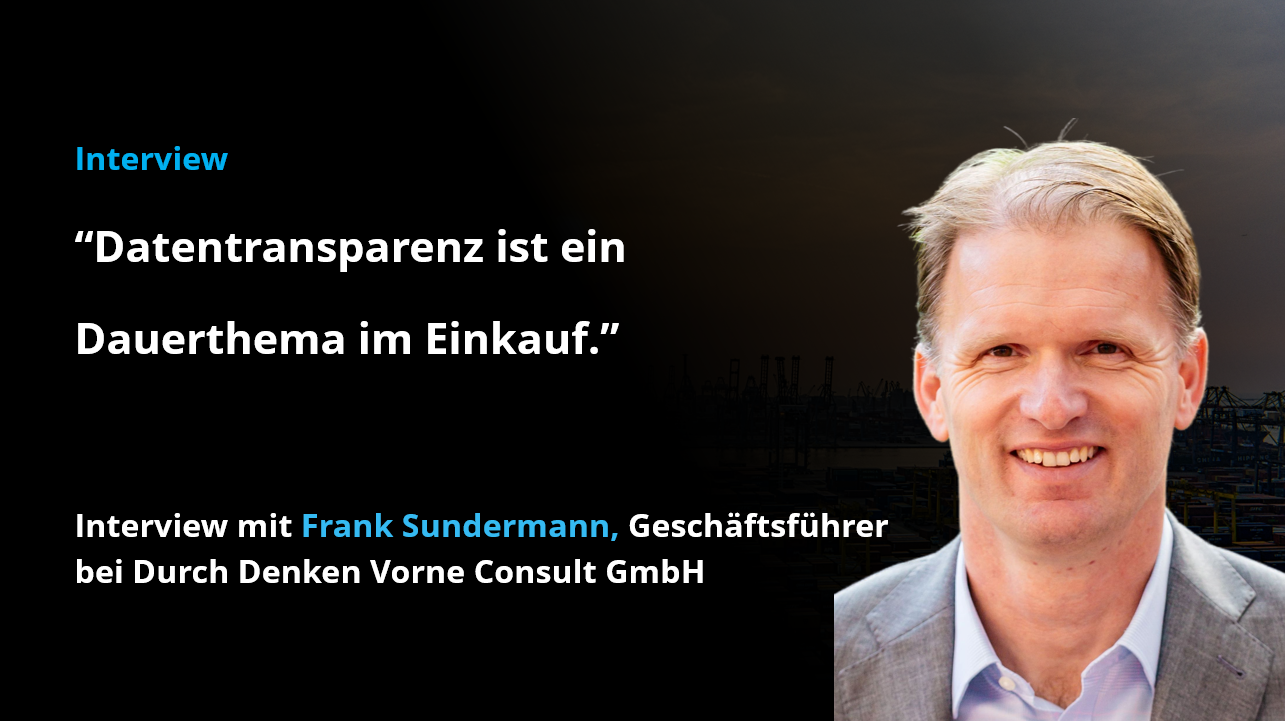SCALUE im Experten Interview mit Frank Sundermann von Durch Denken Vorne Consult GmbH.  Wir erfahren exklusiv, was Unternehmen aus seiner Sicht  2023 bewegt hat.