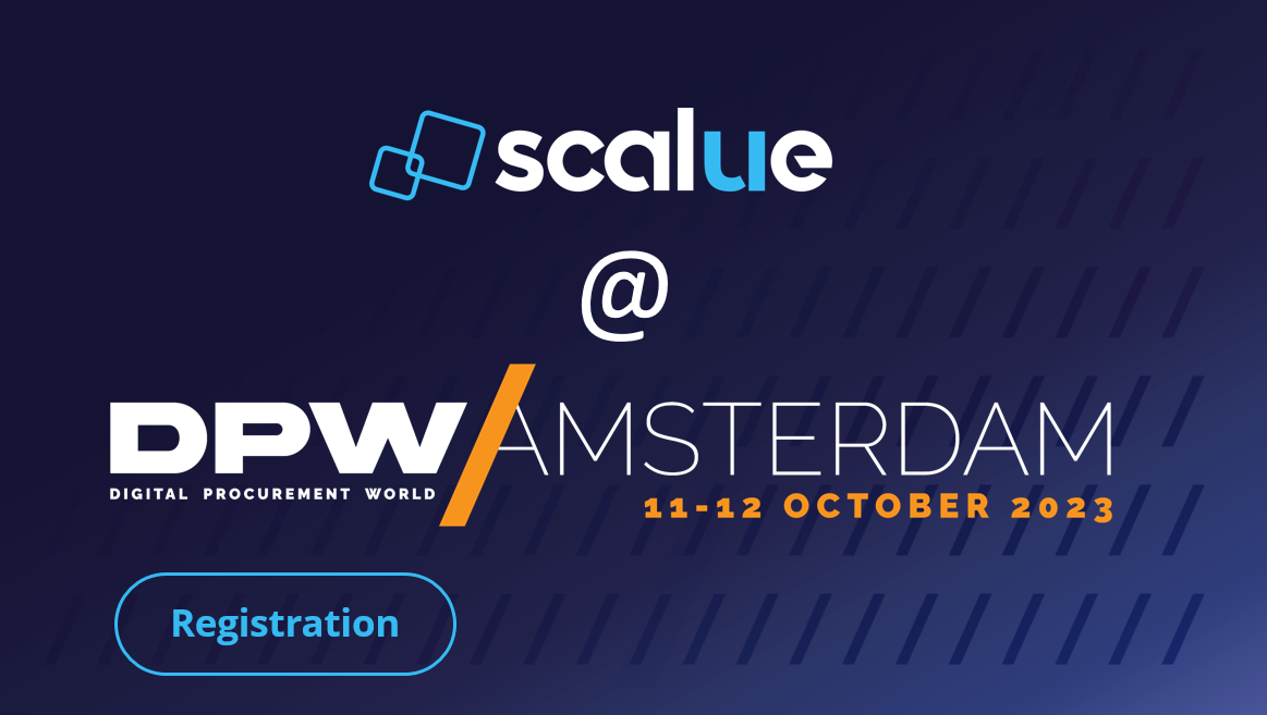 SCALUE at Digital Procurement World 2023 in Amsterdam